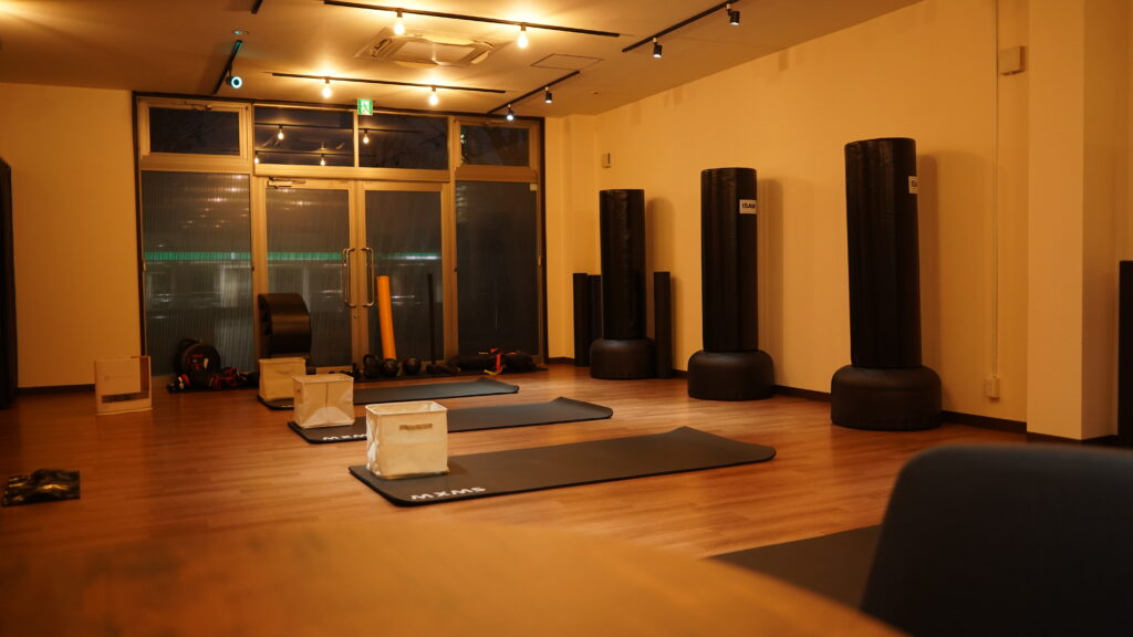 つくばのジムkick&coreの夜の雰囲気2