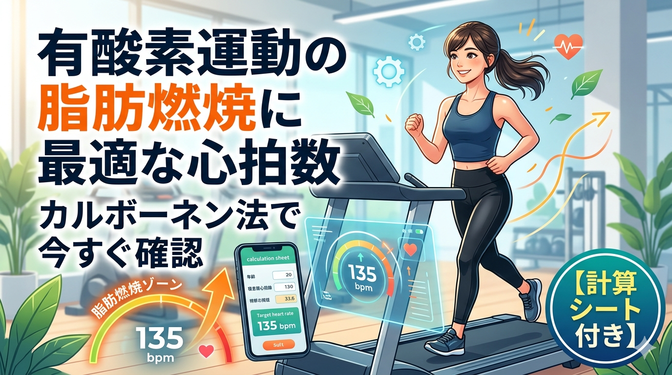 つくばのジムが解説するカルボーネン法を用いた運動負荷の決定方法